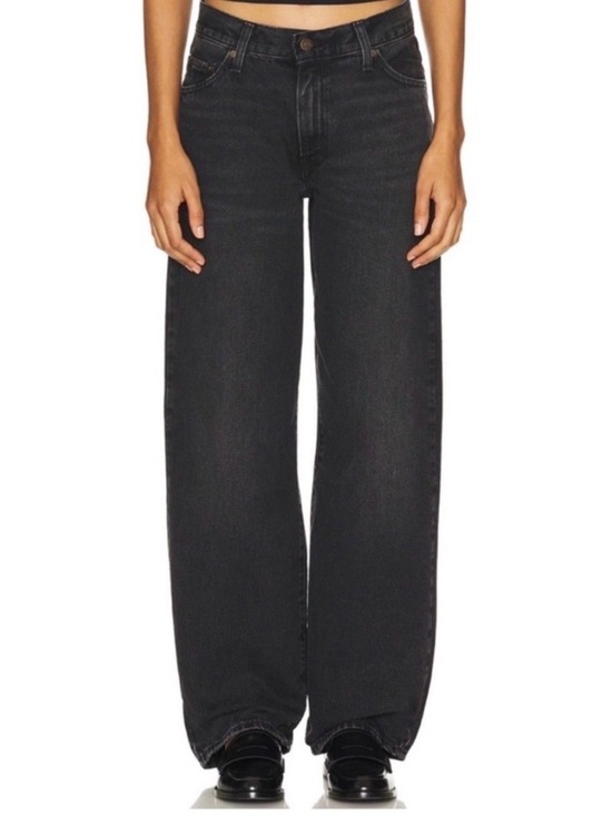 Levi's Denim - Levi's Baggy Dad Straight Leg Jeans in Blackstone Wash